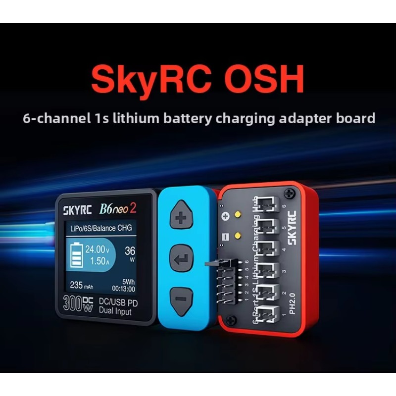 โมดูลขยายการชาร์จแบตเตอรี่ LiP - Skyrc B6 Neo Smart Charger บทวิจารณ์และราคา